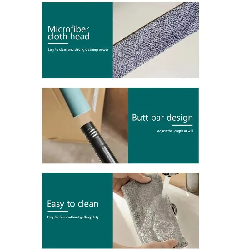 UNTIOR Lange Griff Staub Mops Boden Decke Reinigung Mops Bett Unten Staub Reiniger Sofa Staub Entfernung Pinsel Haushalts Reinigung Werkzeug