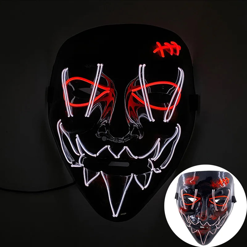 Freddy Krueger Latex Maske für Halloween – Horror Kostüm aus dem Kultfilm "A Nightmare on Elm Street"
