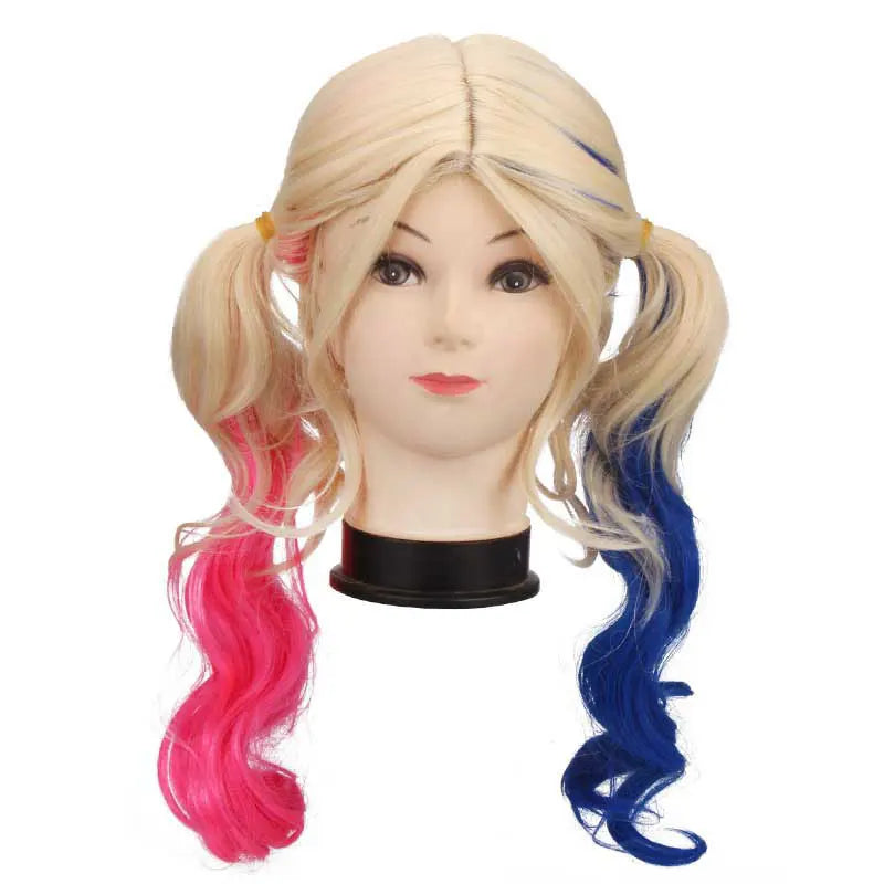 Harley Quinn Kostüm für Kinder & Damen – Cosplay Set mit Jacke, Shorts, Shirt & Zubehör – Halloween & Karneval