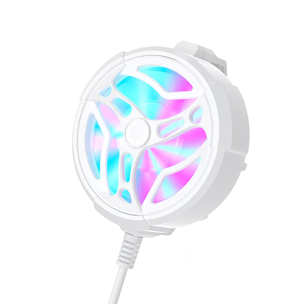 1PCS NEWEST USB Air-cooled Mobile Phones Radiator Back Clip General Charging Small Fan Gift Pubg Suitable for All Mobile Phones