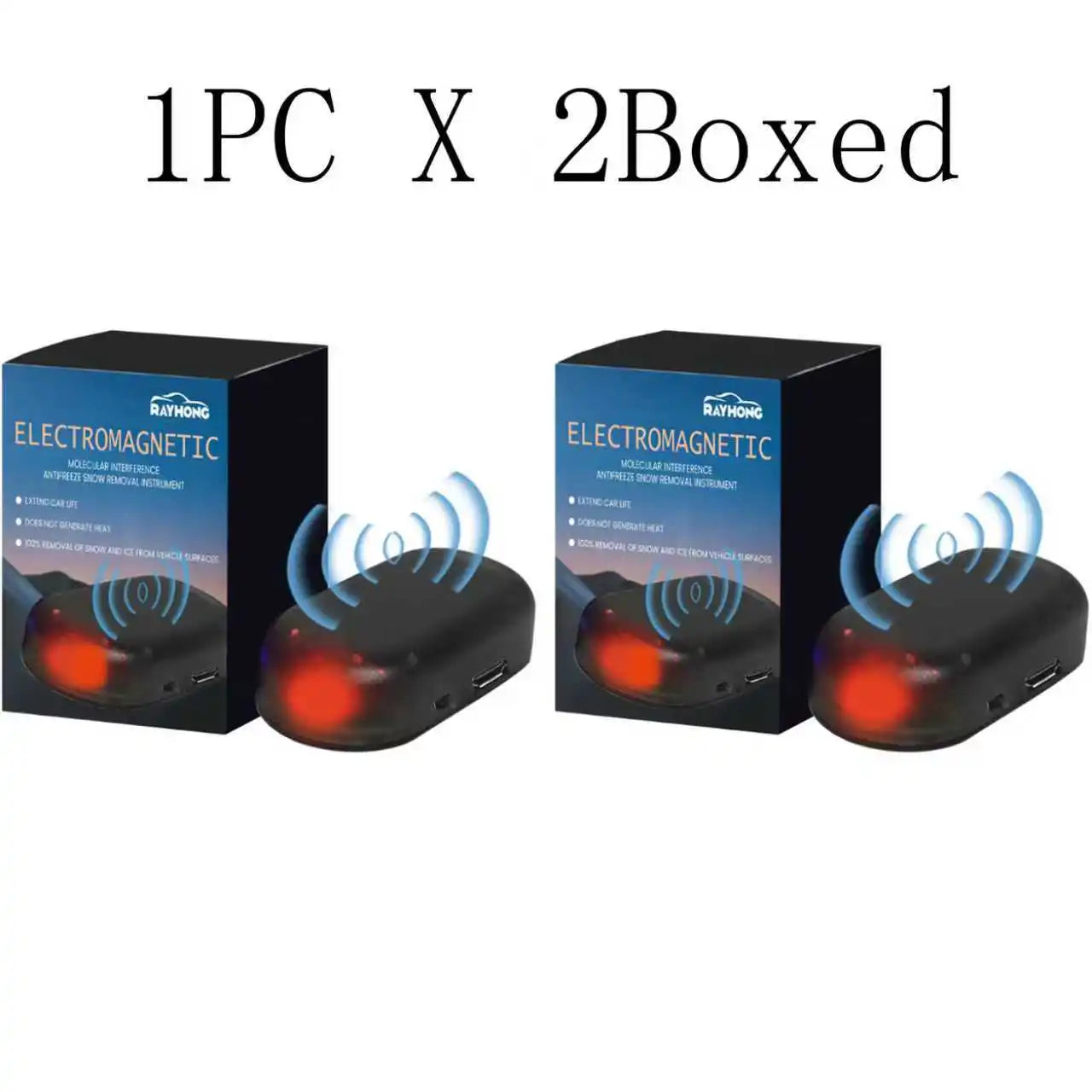 Mini Auto-Enteisungsgerät – Schnell wirkender Windschutzscheiben-Enteiser & Schneeschmelzer | Tragbares Winter Anti-Frost Tool