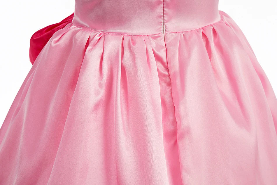 Kinder Halloween Kostüm Mädchen – Gothic Kleid mit Zöpfen & Zubehör | Wednesday Addams Stil | Hexe Cosplay für Party & Karneval