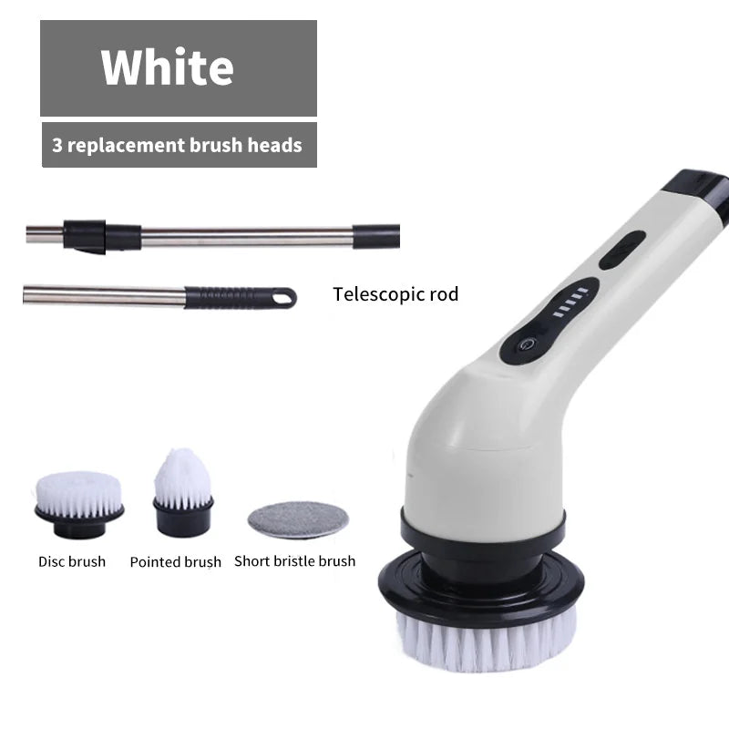 9-in-1 elektrische Reinigungsbürste, elektrischer Schleuderreinigungswäscher, elektrische Reinigungswerkzeuge, Salon, Küche, Badezimmer, Reinigungsgeräte