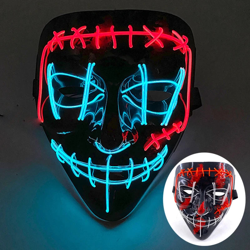 Freddy Krueger Latex Maske für Halloween – Horror Kostüm aus dem Kultfilm "A Nightmare on Elm Street"
