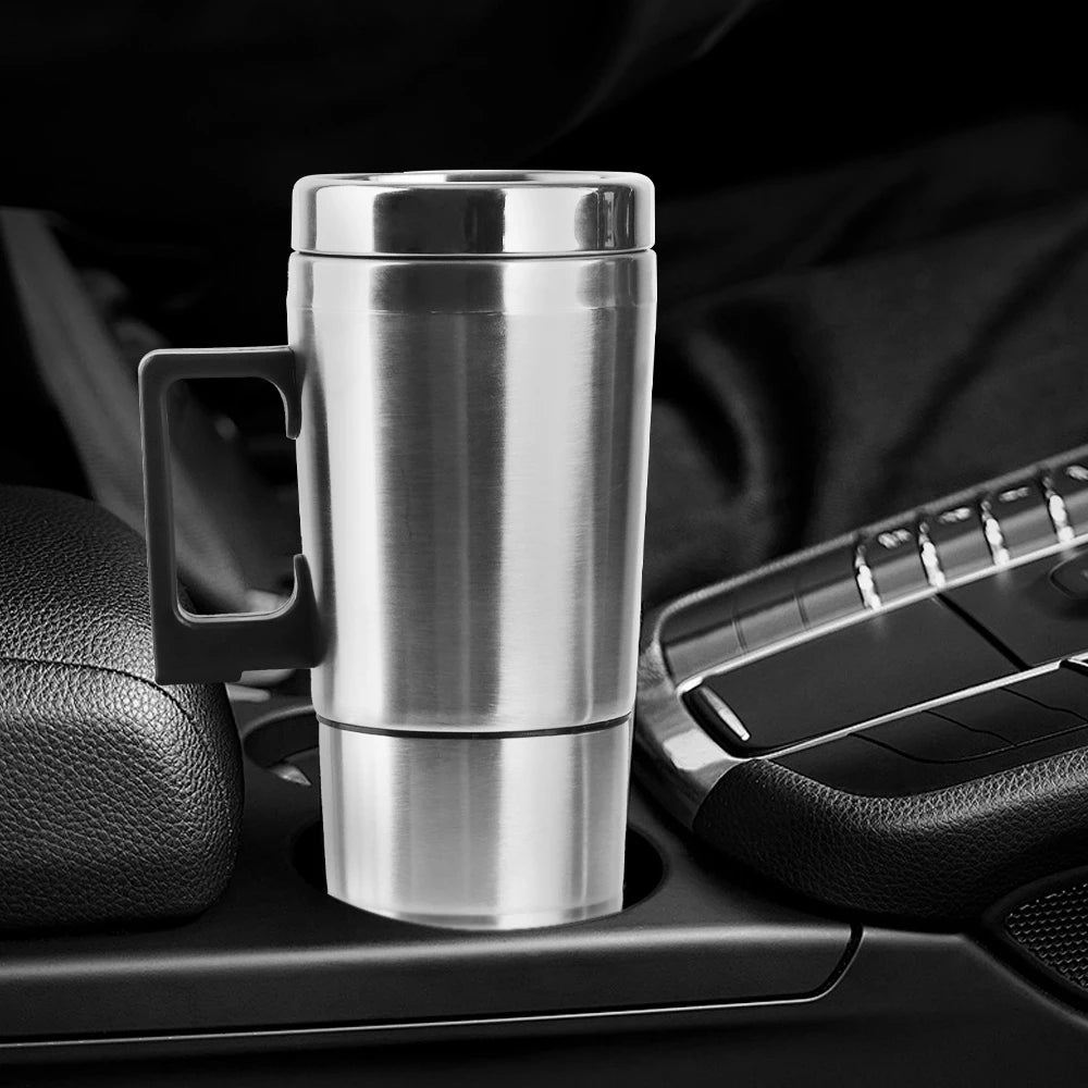 Fahrzeug Heizung Tasse 12V/24V 300ml Camping Reise Wasserkocher Edelstahl Elektrische Heizung Auto Wasserkocher