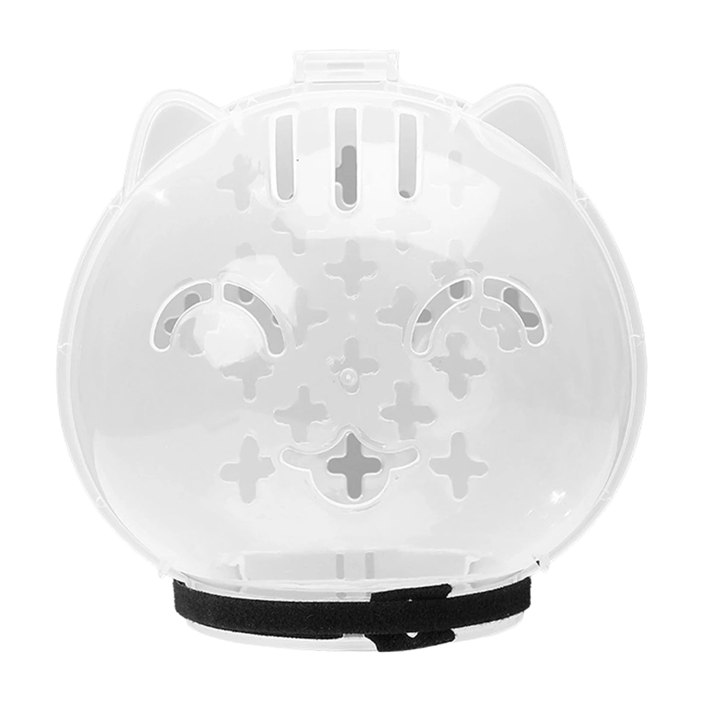 Atmungsaktive Katze Maulkorb Anti-Biss Anti-Leckung Space Hood Maske Abdeckung Katze Pflege Zubehör für Kätzchen Bad Pflege liefert