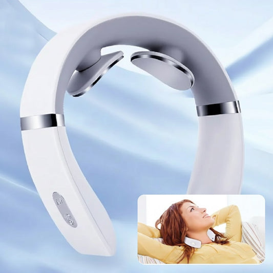 Mini Nacken-Schulter Massagegerät – Tiefenentspannung bei Nackenschmerzen | Tragbares Zervikalgerät für Verspannungen & Haltungspflege