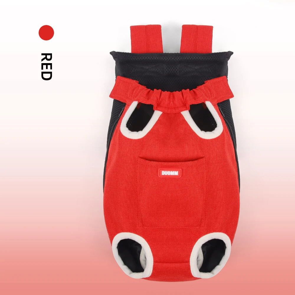 Tragbarer Haustier-Rucksack für Katzen & Kleine Hunde | Atmungsaktiver Reise-Transporter | Komfort Tasche für Outdoor & Spaziergänge