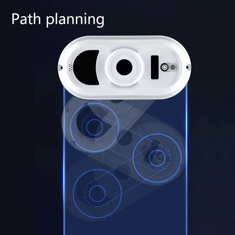 Intelligenter Fensterputz-Roboter mit Fernbedienung | Anti-Sturz, Starke Haftung & Streifenfreie Reinigung