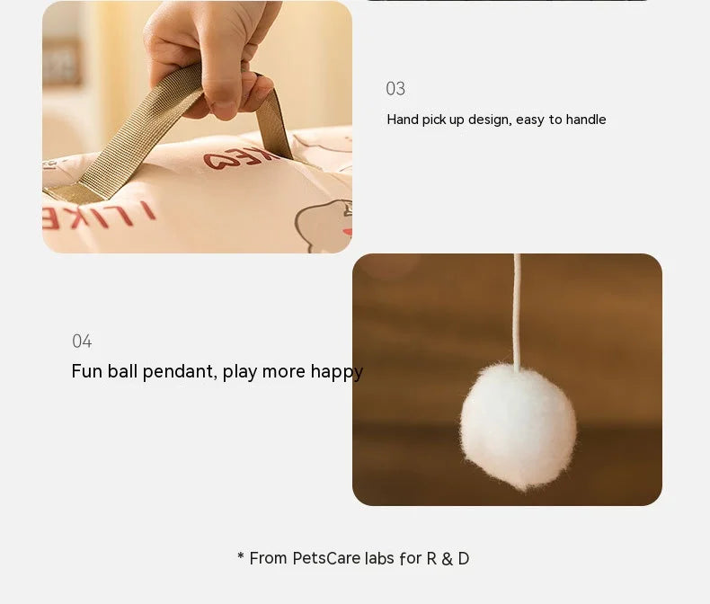 Premium Winter Hundehütte – Extra Warmes Abnehmbares Haustierhaus, Waschbar & Winddicht | Gemütliches Katzen- & Hundebett für alle Jahreszeiten