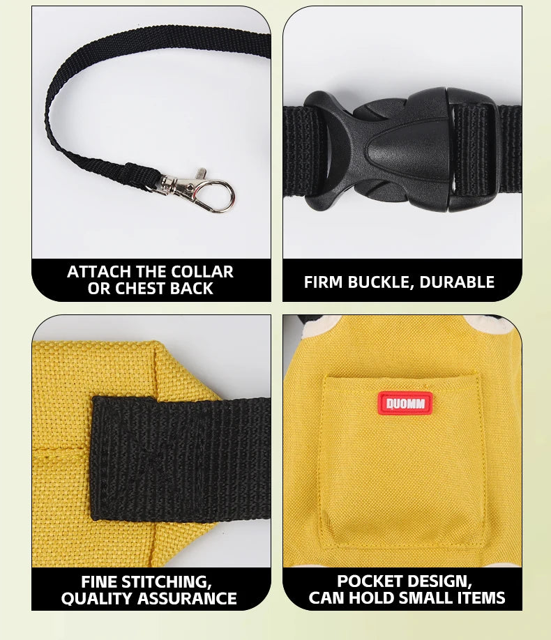 Tragbarer Haustier-Rucksack für Katzen & Kleine Hunde | Atmungsaktiver Reise-Transporter | Komfort Tasche für Outdoor & Spaziergänge