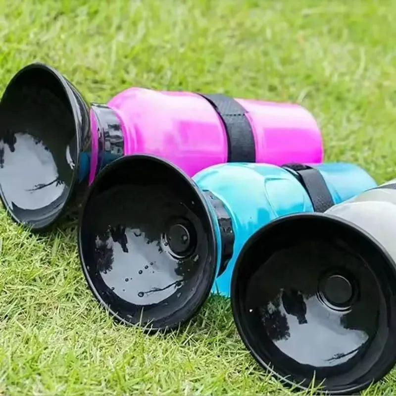 500 ml Outdoor Squeeze Tragbare Haustier Hund Wasserflasche Große und Kleine Hund Reise Trinkbecher Zubehör Geeignet für Hunde und Katzen
