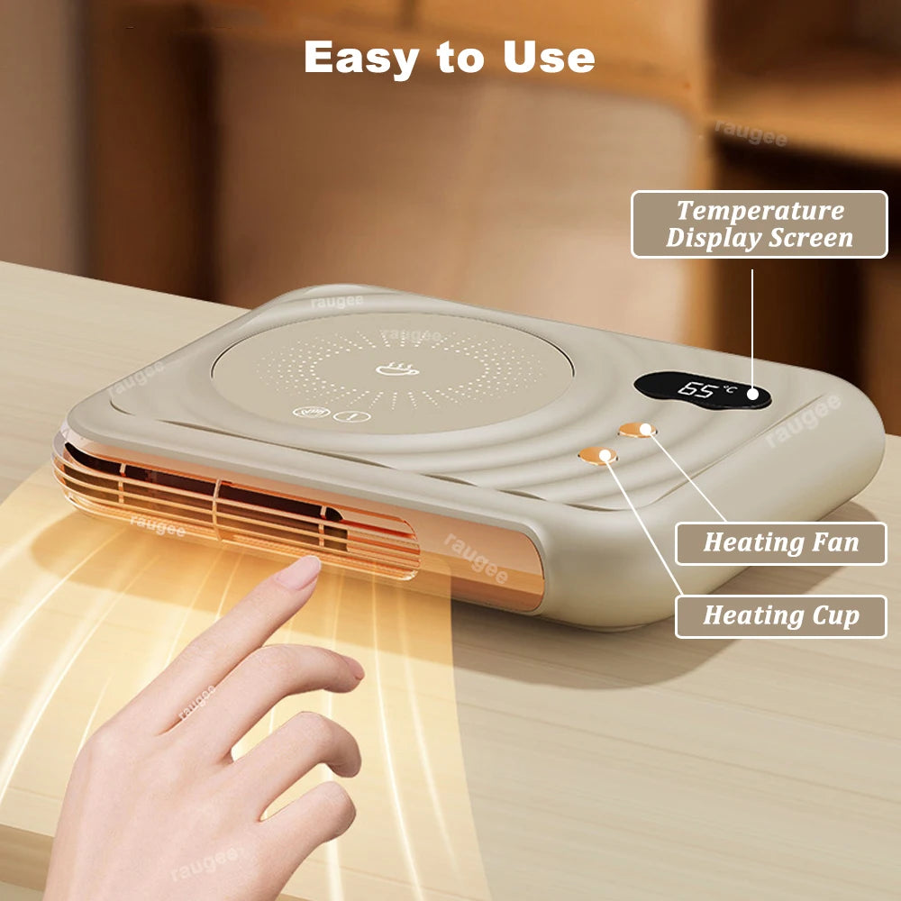 Elektrische Tassenheizung 220V – Premium Becherwärmer 3-Stufen | Für Kaffee, Tee, Milch & Babyflaschen