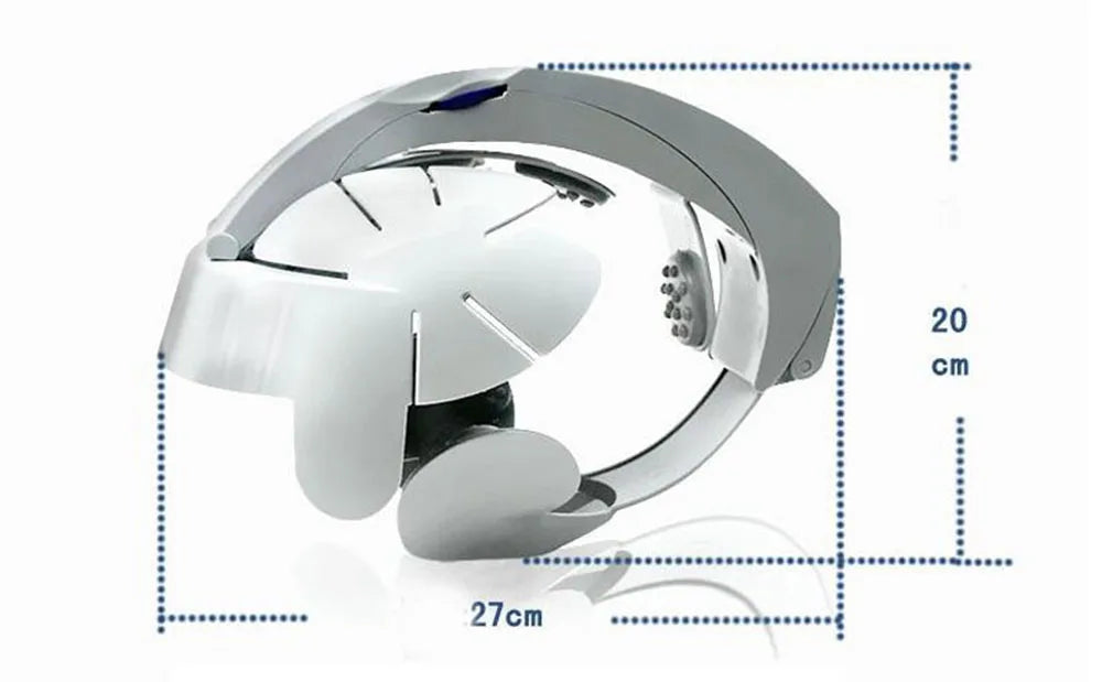 Multifunktionales Kopfmassage-Instrument, Kopfhaut-Massagegerät, Entspannung, einfaches Akupunkturpunkt-Gehirn-Massagegerät, Gesundheitspflegegerät