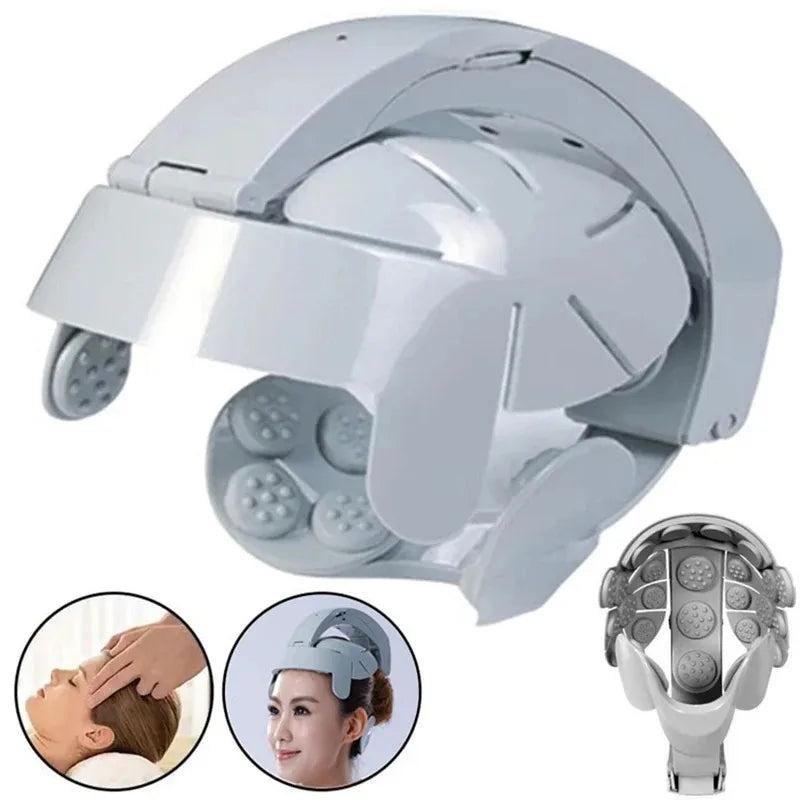 Multifunktionales Kopfmassage-Instrument, Kopfhaut-Massagegerät, Entspannung, einfaches Akupunkturpunkt-Gehirn-Massagegerät, Gesundheitspflegegerät