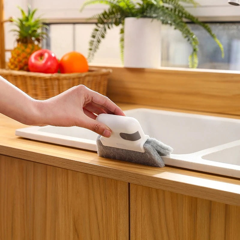 Fensterreinigungsbürste Fensterbank Nut Deadend Schrank Fugenbürste Abnehmbare multifunktionale Reinigungswerkzeuge für den Haushalt