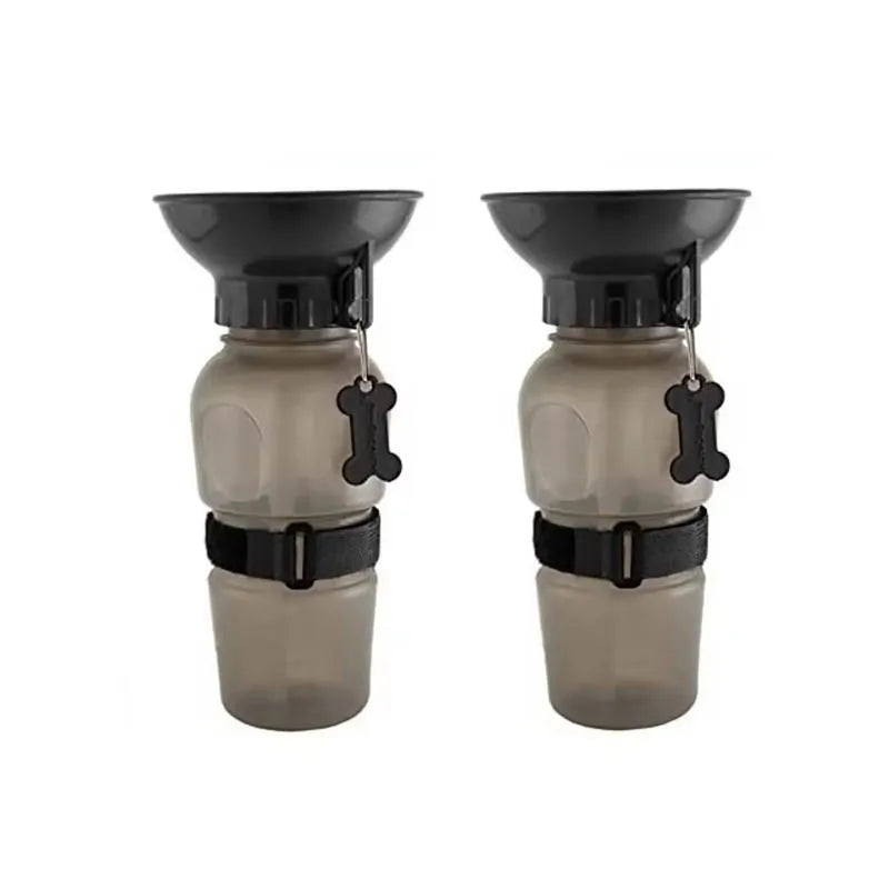500 ml Outdoor Squeeze Tragbare Haustier Hund Wasserflasche Große und Kleine Hund Reise Trinkbecher Zubehör Geeignet für Hunde und Katzen