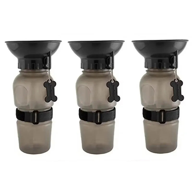 500 ml Outdoor Squeeze Tragbare Haustier Hund Wasserflasche Große und Kleine Hund Reise Trinkbecher Zubehör Geeignet für Hunde und Katzen