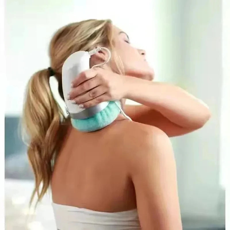 Hochfrequenz-Vibrations-Körpermassagegerät – Anti-Cellulite Massagegerät mit Schwammpad – Körperformer & Entspannungsmassage für Zuhause