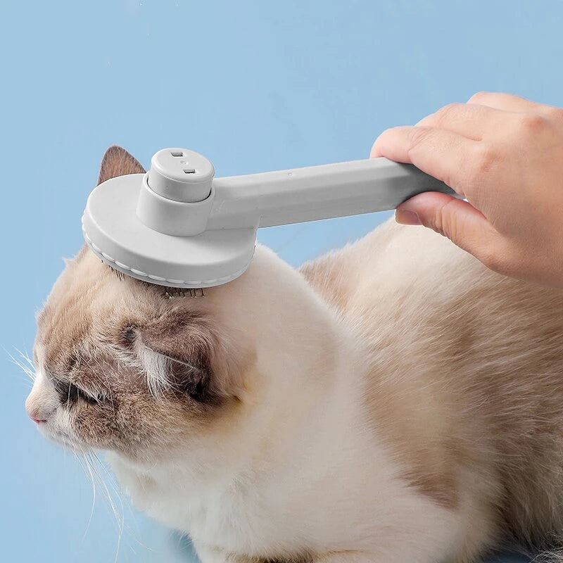 Selbstreinigende Fellpflege-Bürste für Katzen & Hunde | Kämmt, Entfernt Haare & Sanfte Massage
