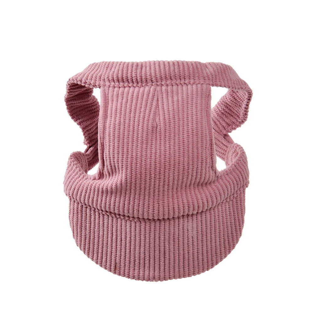Cute Cat Dog Cap Adjustable Breathable Pet Hat With Ear Hole For Sphynx Cats Accessories Outdoor Puppy Kitten Beach Visor Hats