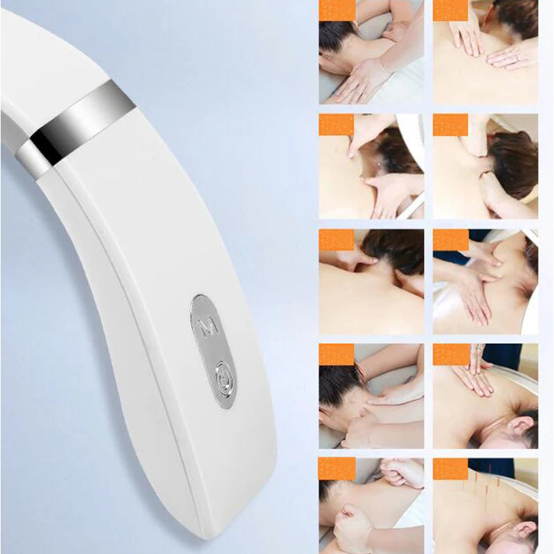 Mini Nacken-Schulter Massagegerät – Tiefenentspannung bei Nackenschmerzen | Tragbares Zervikalgerät für Verspannungen & Haltungspflege