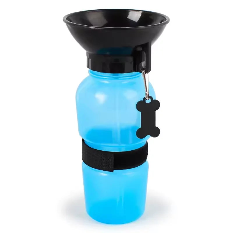 500 ml Outdoor Squeeze Tragbare Haustier Hund Wasserflasche Große und Kleine Hund Reise Trinkbecher Zubehör Geeignet für Hunde und Katzen