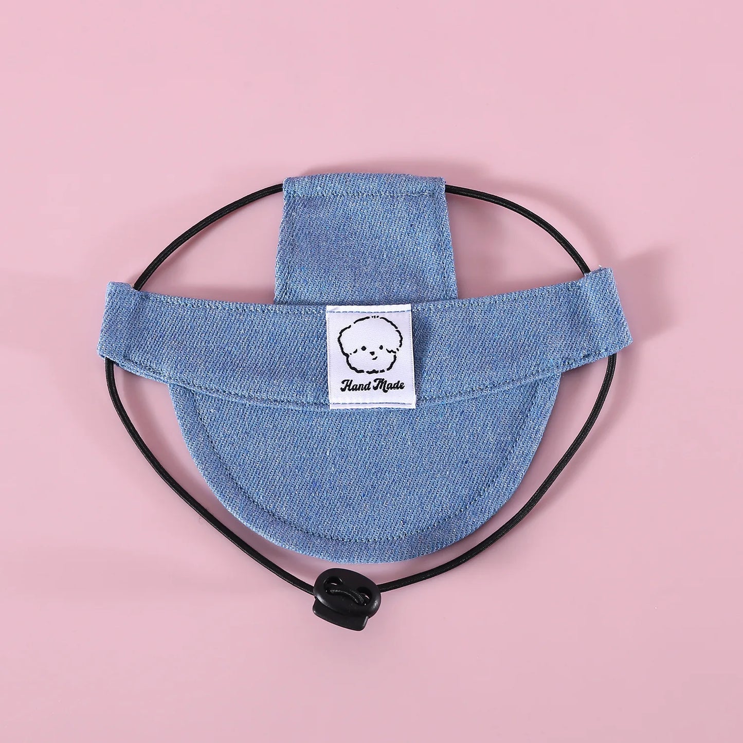 Dog Hat with Ear Holes Adjustable Denim Dog Sun Protection Hat Outdoor Baseball Cap for Dogs Small Medium Large Pet Accessories