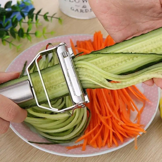 Hochwertige Edelstahl Kartoffel Gurke Karotte Reibe Julienne Schäler Gemüse Obst Schäler Gemüse Slicer