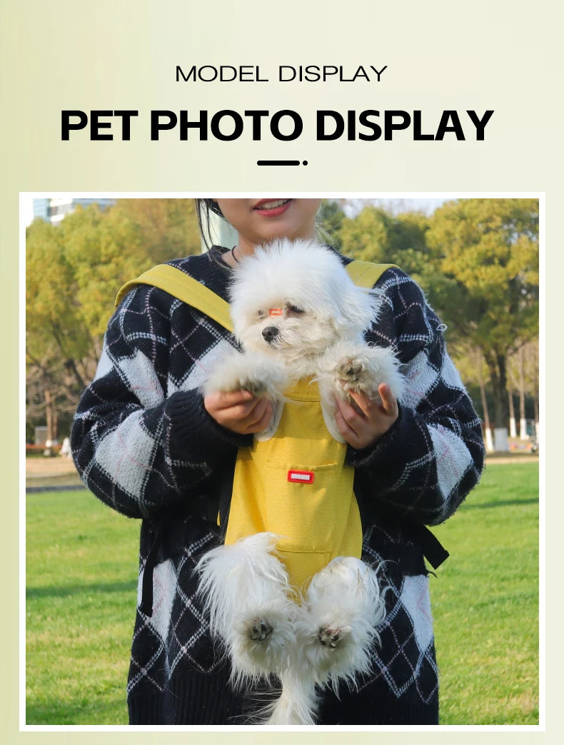 Tragbarer Haustier-Rucksack für Katzen & Kleine Hunde | Atmungsaktiver Reise-Transporter | Komfort Tasche für Outdoor & Spaziergänge