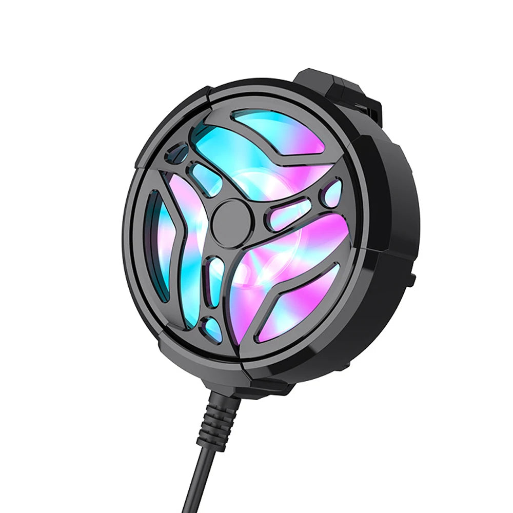 1PCS NEWEST USB Air-cooled Mobile Phones Radiator Back Clip General Charging Small Fan Gift Pubg Suitable for All Mobile Phones
