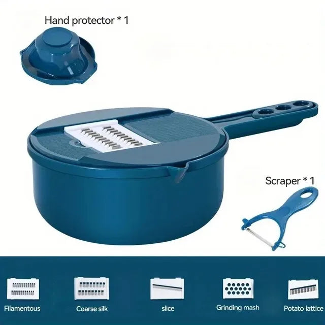 4-in-1 Elektrischer Kräutermühle & Gemüseschneider – Kabelloser Mini-Zerkleinerer für Petersilie, Knoblauch, Zwiebeln & Chili | Multifunktionaler Küchenhelfer