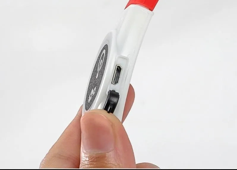 LED Hundehalsband – Wasserdichtes PVC Leuchthalsband mit USB-Ladung, 3 Lichtmodi, Sichtbarkeit bei Nacht, Sicherheit für große & kleine Hunde