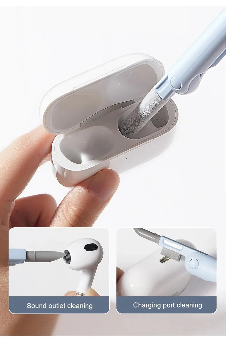 7-in-1 Tastatur & Elektronik Reinigungsset | Für Laptop, Keyboard, AirPods & Headsets