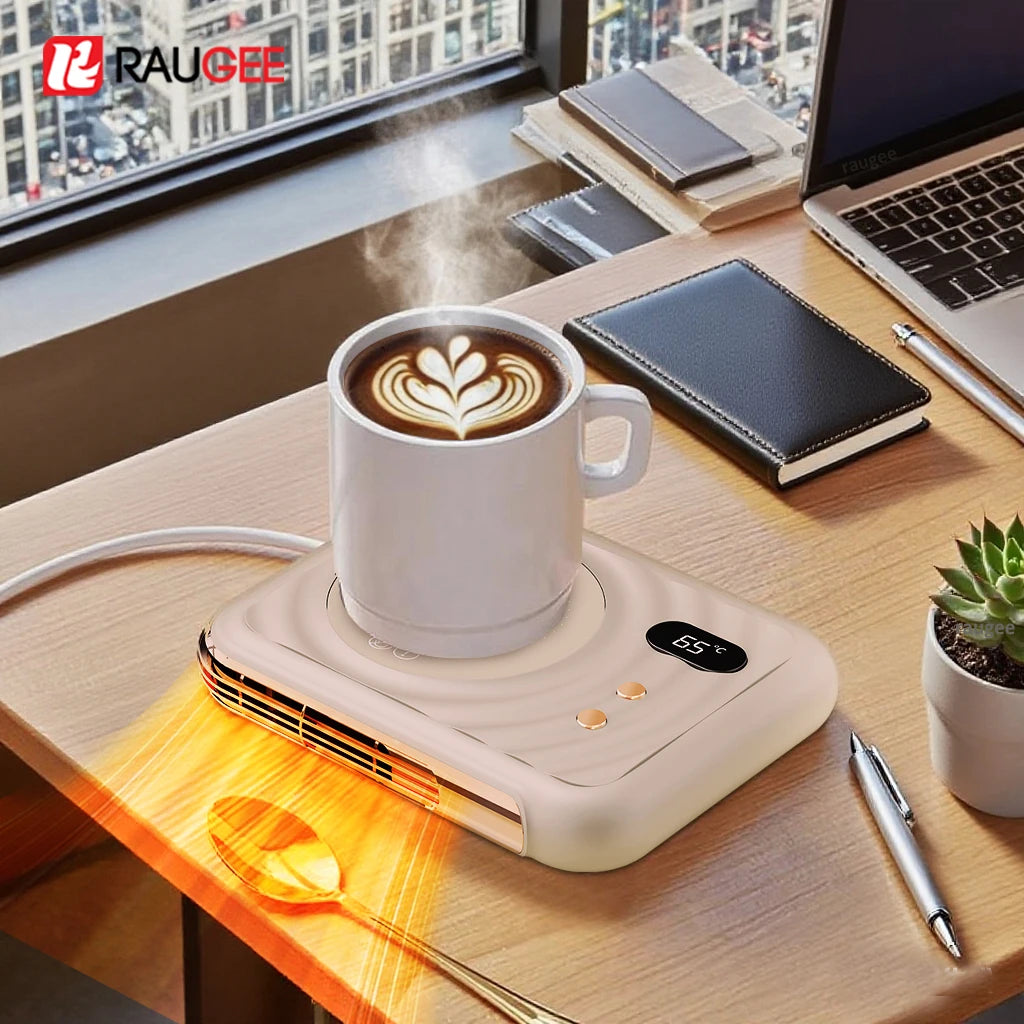 Elektrische Tassenheizung 220V – Premium Becherwärmer 3-Stufen | Für Kaffee, Tee, Milch & Babyflaschen