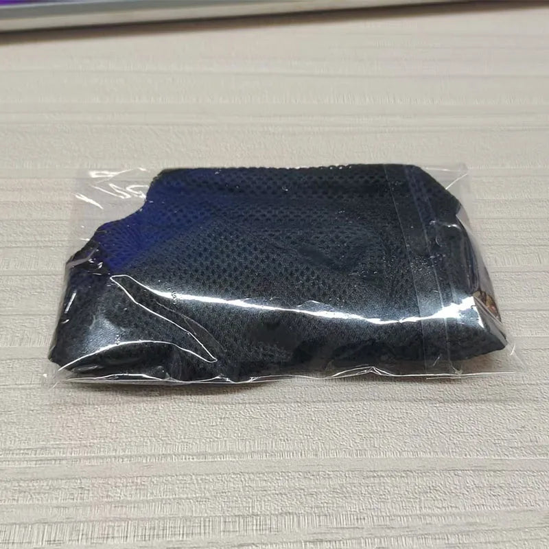 Atmungsaktiver Katzen-Maulkorb aus Netz – Verstellbare Schutzmaske für Pflege, Tierarzt & Sicherheit