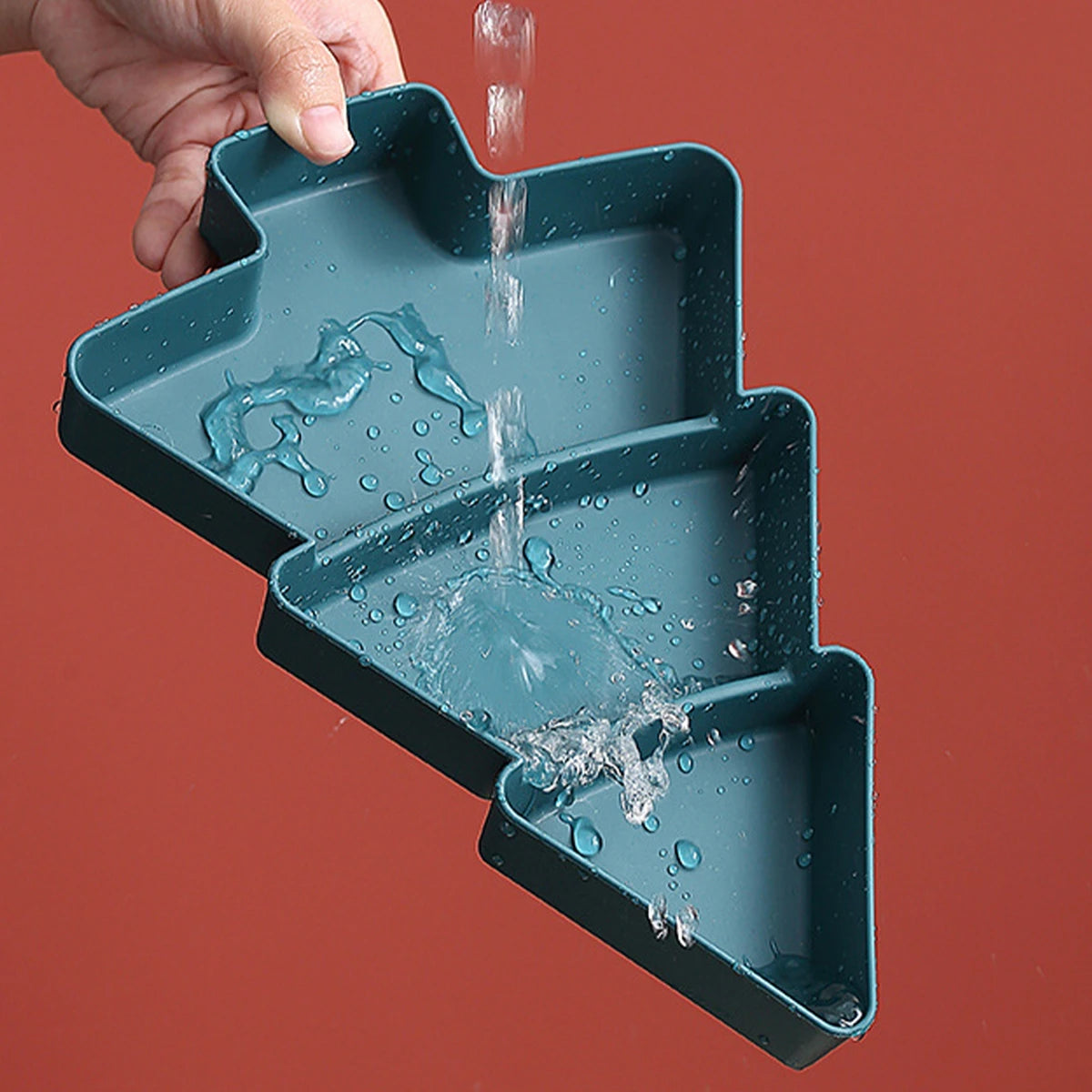 Premium Tannenbaum-Snackplatten 3-teilig – Festliche Servierschalen für Weihnachten, Familienfeiern & Deko | Ideal für Obst, Süßigkeiten & Fingerfood