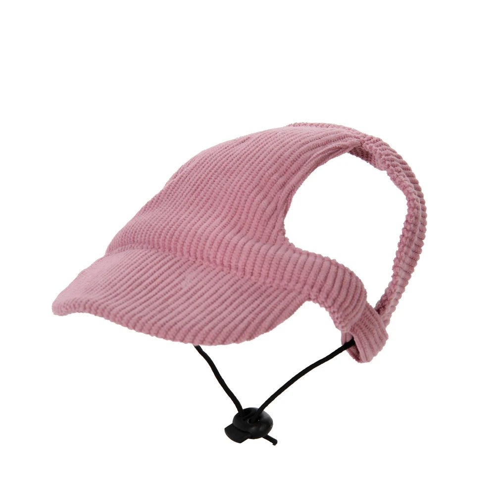 Cute Cat Dog Cap Adjustable Breathable Pet Hat With Ear Hole For Sphynx Cats Accessories Outdoor Puppy Kitten Beach Visor Hats
