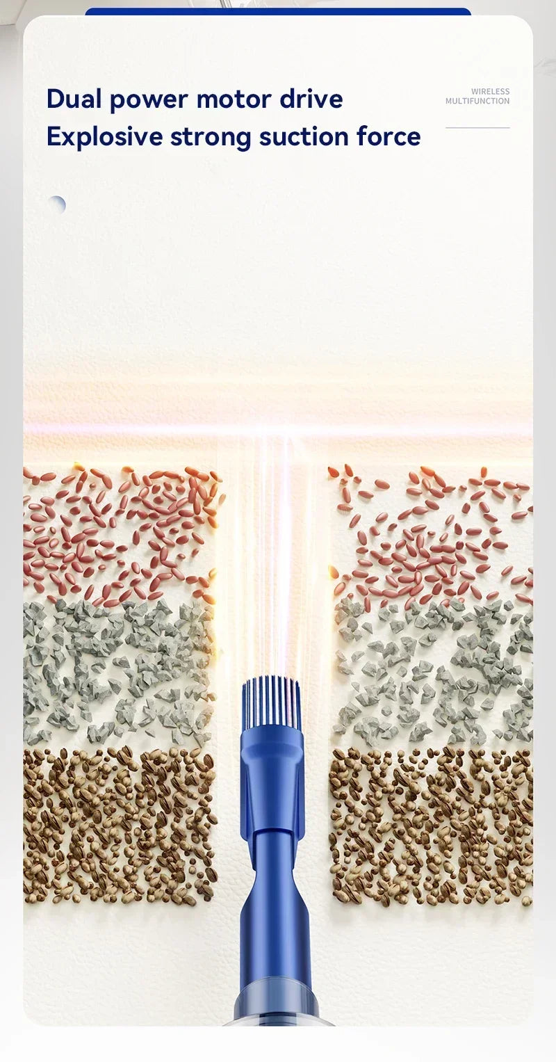 Xiaomi Kabelloser Handstaubsauger 9.500.000 Pa – Leistungsstarker Akku-Staubsauger für Auto & Zuhause