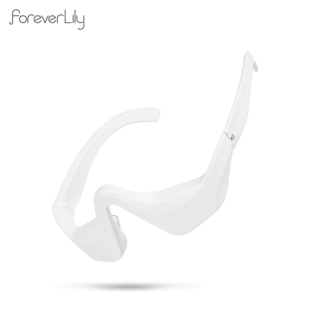 3D Augenmassagegerät mit EMS & Rotlicht – Elektrischer Eye Beauty Massager gegen Augenringe, Falten & Müdigkeit, Tragbares Augenpflege-Gerät
